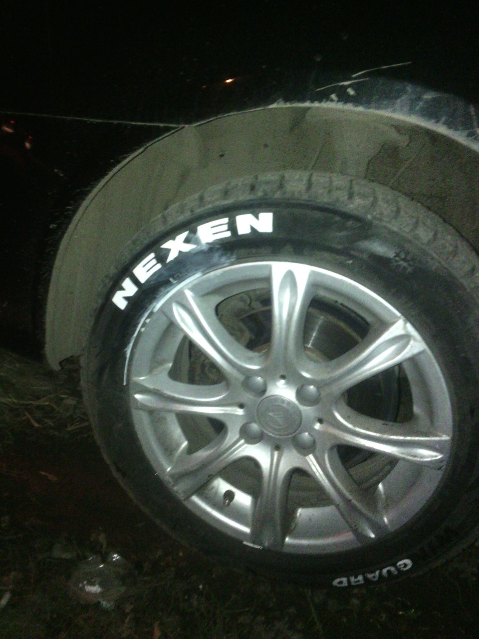 закрасил буквы на резине — DRIVE2