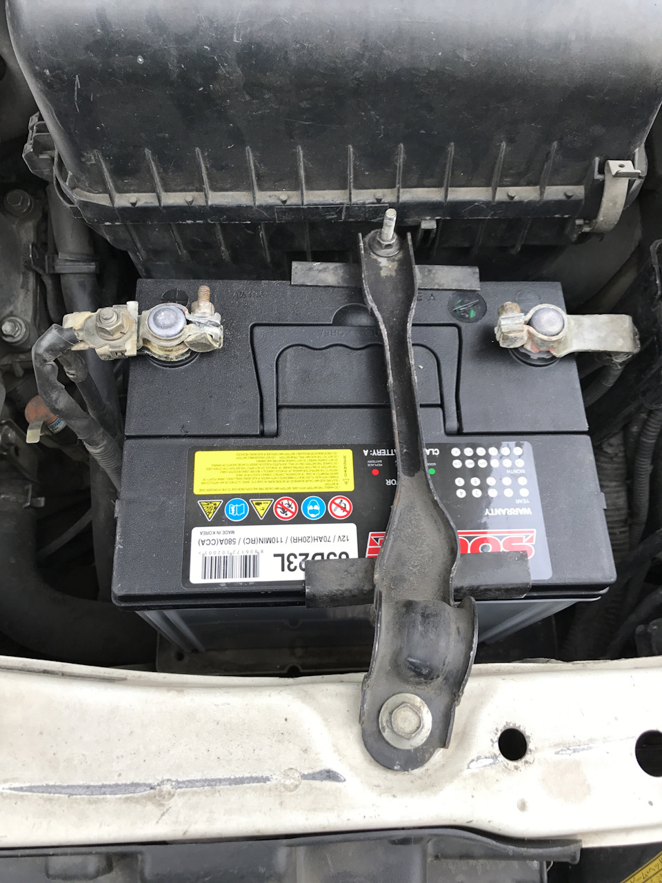 тойота харриер какой аккумулятор