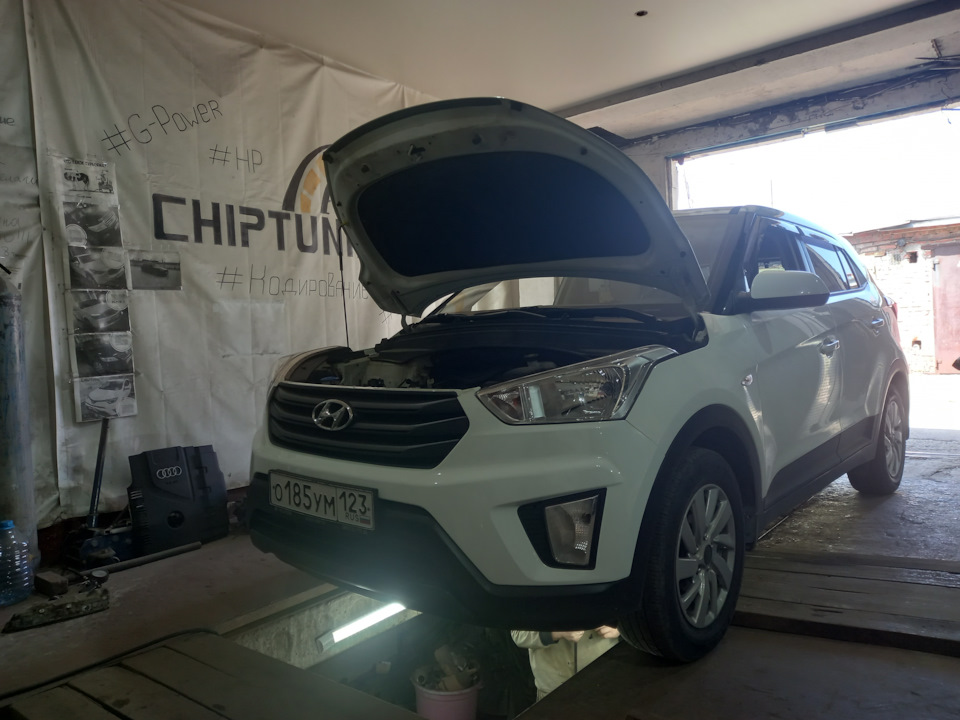 Удаление катализатора и прошивка под евро2 G-power — Hyundai Creta (1G ...