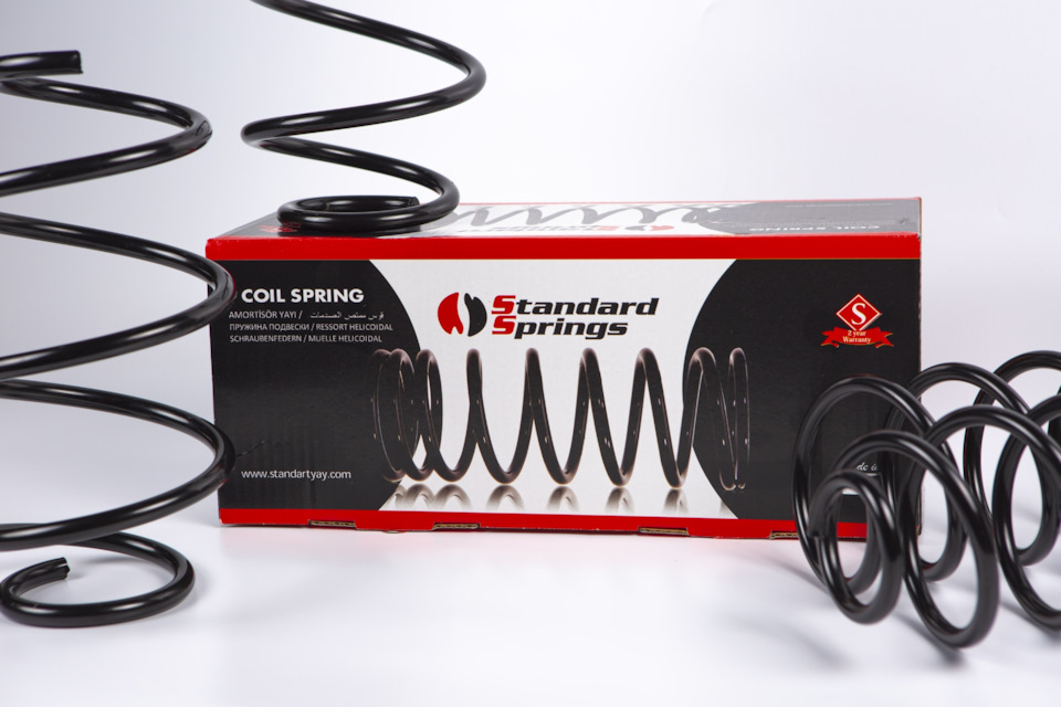 Пружины Standard Springs — Mitsubishi Lancer IX, 1,5 л, 2007 года ...