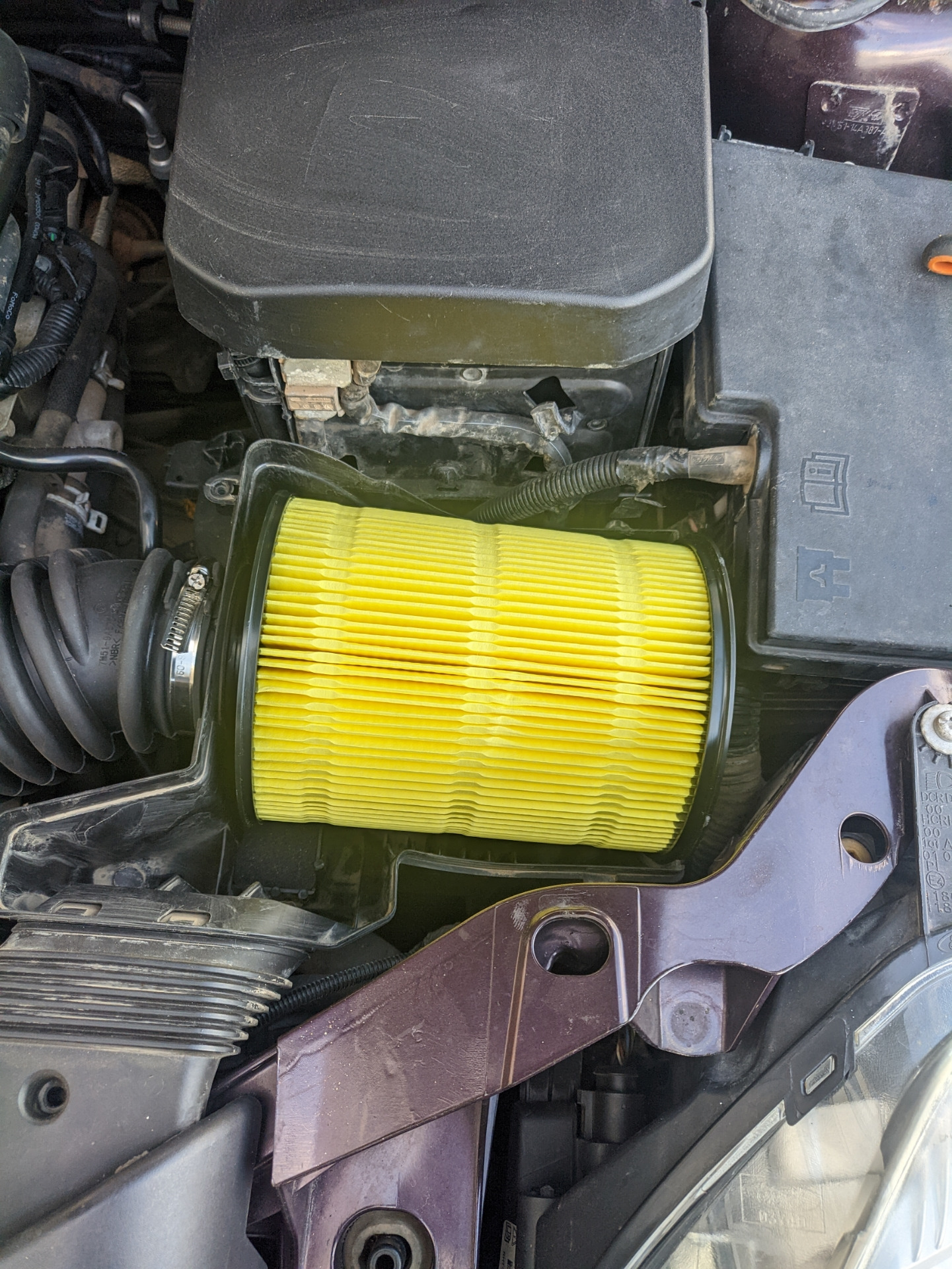 #2 Глоток свежего воздуха — Ford Focus II Sedan, 1,8 л, 2008 года ...