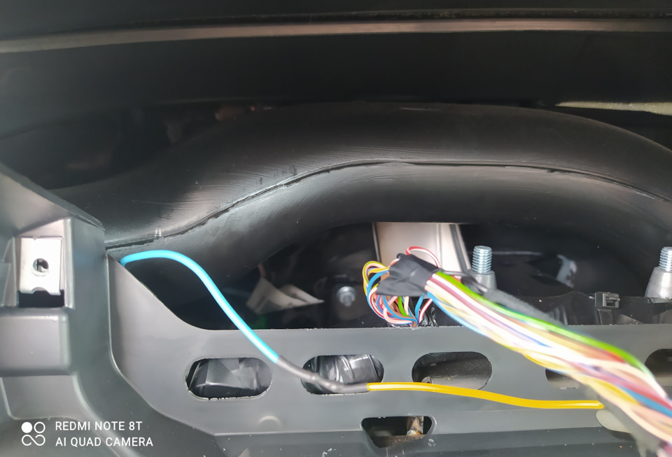 Установка и подключение ПТФ — Lada Гранта Лифтбек (2-е поколение), 1,6 ...