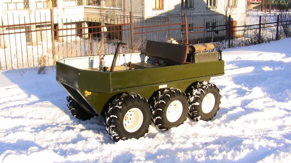 Фото в бортжурнале PTZavr амфибия 6х6