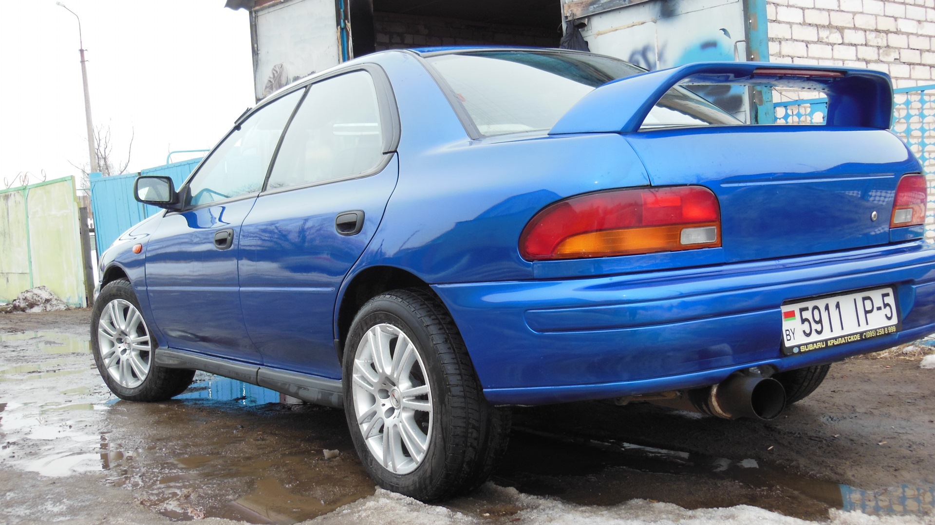 Subaru Impreza (GC, GF) 1.8 бензиновый 1994 | на DRIVE2