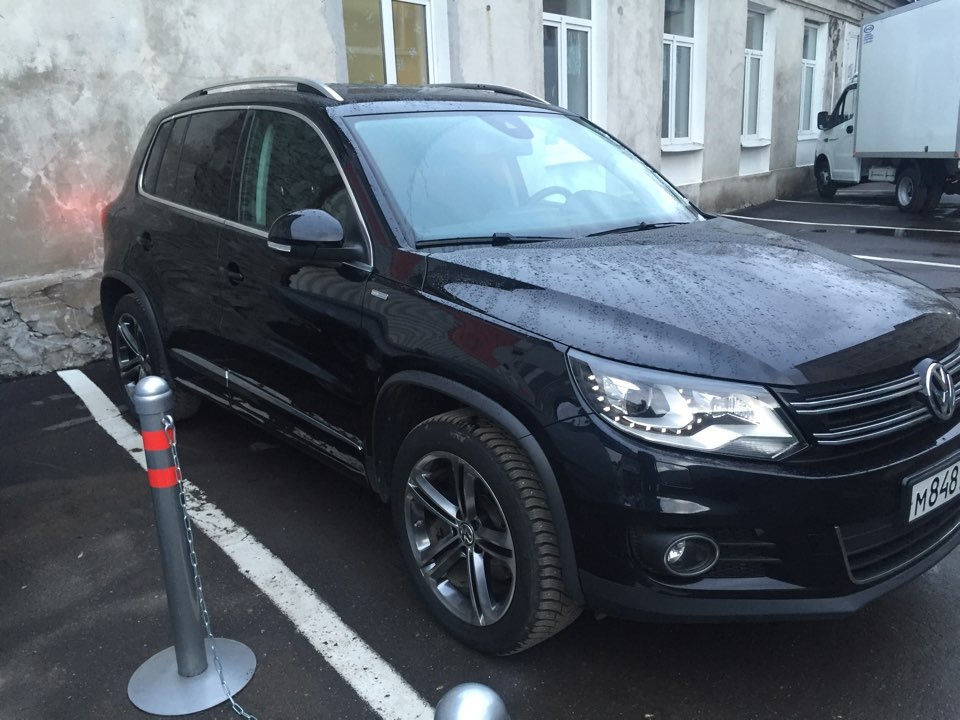 ура сделали! — Volkswagen Tiguan (1G), 2 л, 2013 года | тюнинг | DRIVE2