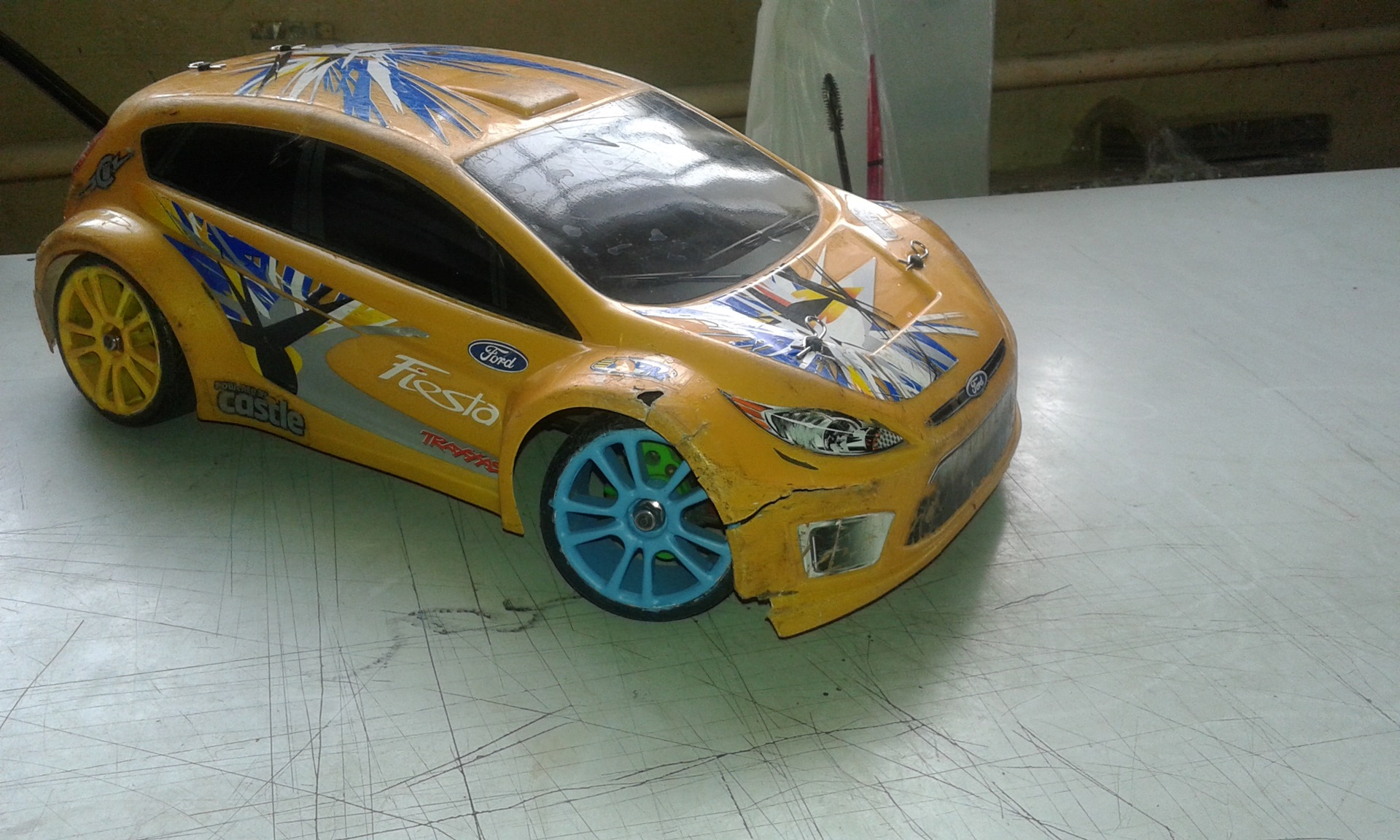 traxxas ford fiesta ken block