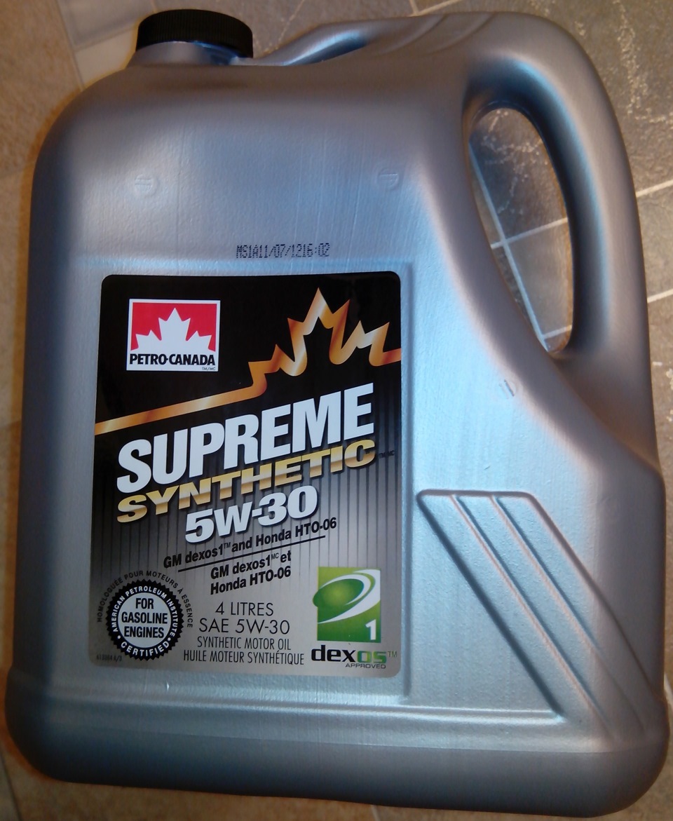 Petro canada supreme synthetic 5w30