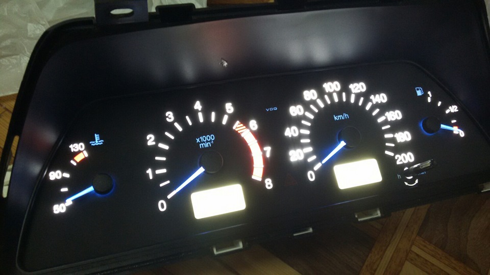 Пересвет приборки VDO — DRIVE2