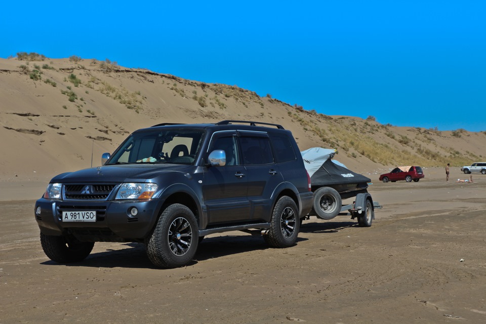 Не зная броду…((( — Mitsubishi Pajero (3G), 4 л, 2006 года | эвакуация ...