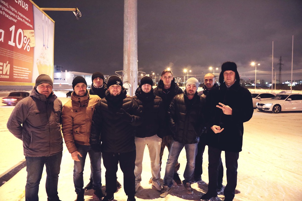 Встреча BMW-Club Сургут 28.11.2015 — BMW 3 series (F30), 1,6 л, 2013 ...