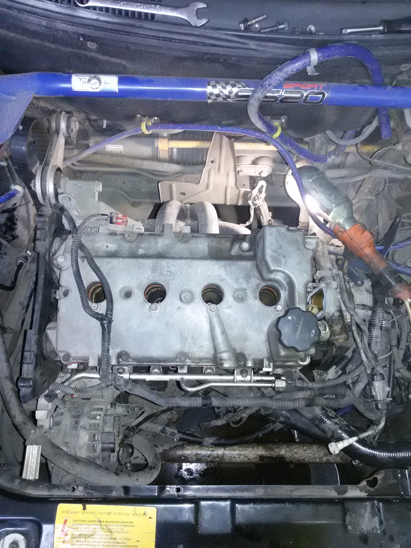 Пришло время перебрать мотор)))) — Lada 112 Coupe, 1,6 л, 2009 года ...