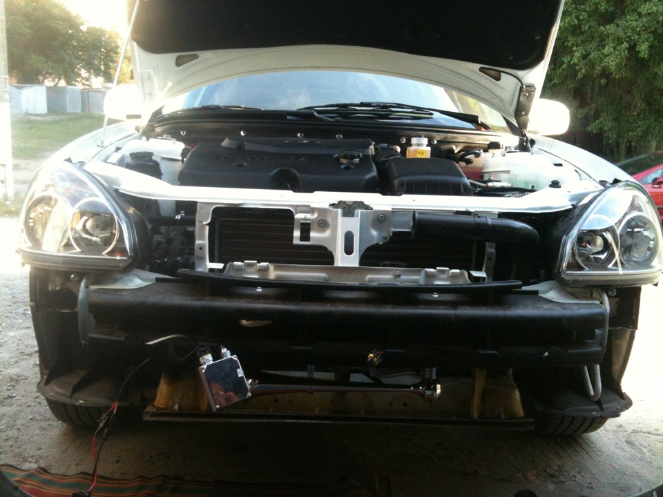 Установка ксенона в птф и сигнала — LADA Приора хэтчбек, 2012 года ...