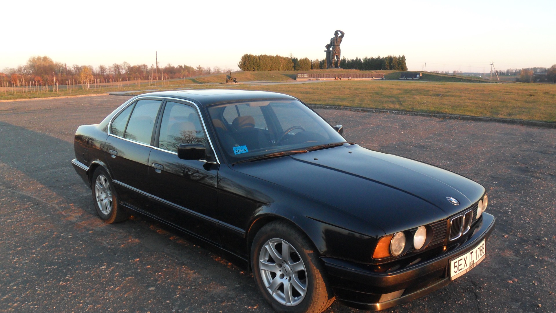 BMW 5 series (E34) 2.0 бензиновый 1992 | Шварц на DRIVE2