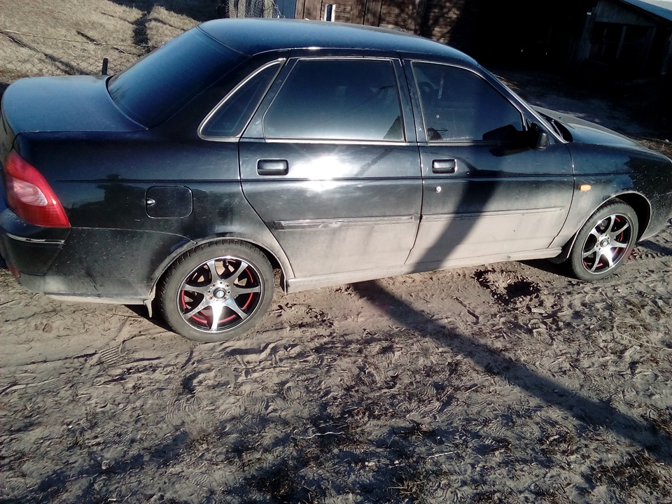 тапки на лето) — Lada Приора седан, 1,6 л, 2007 года | колёсные диски ...