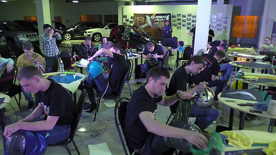 Первый чемпионат по автовинилу в Москве — Курсы Автовинила VALDEVAY на ...