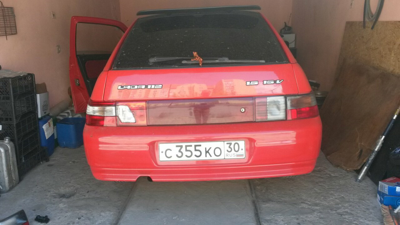 Задние фонари Богдан на Ваз 2112. — Lada 112 Coupe, 1,6 л, 2008 года ...