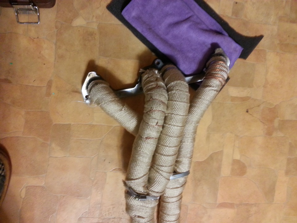 Обмотка паука термолентой — LADA Калина седан, 1,6 л., 2011 года ...