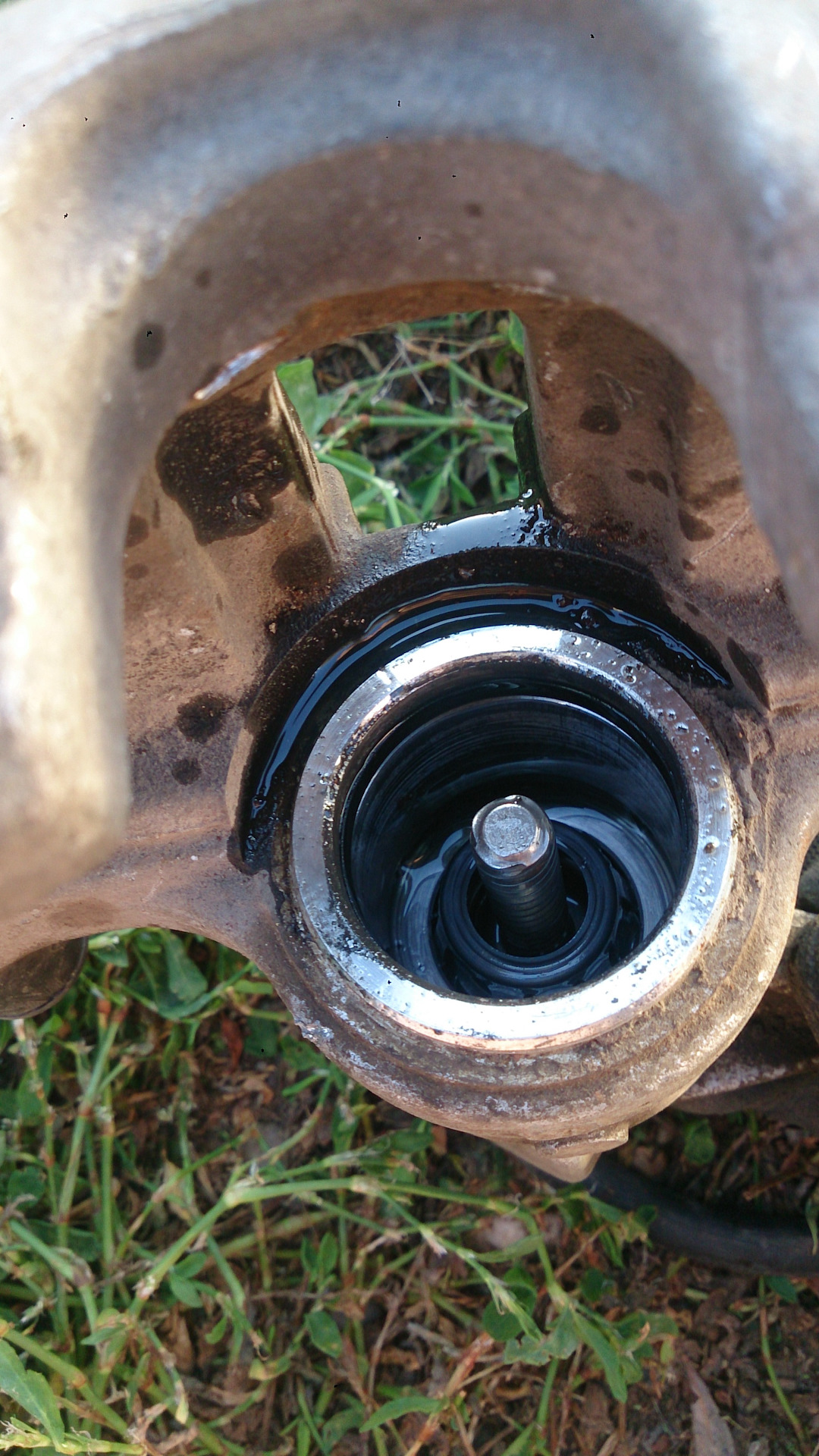 Гремит задний суппорт.Завершение. — Opel Vectra C, 1,8 л, 2008 года ...