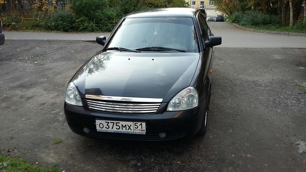 Последние тёплые денёчки — Lada Приора хэтчбек, 1,6 л, 2008 года ...
