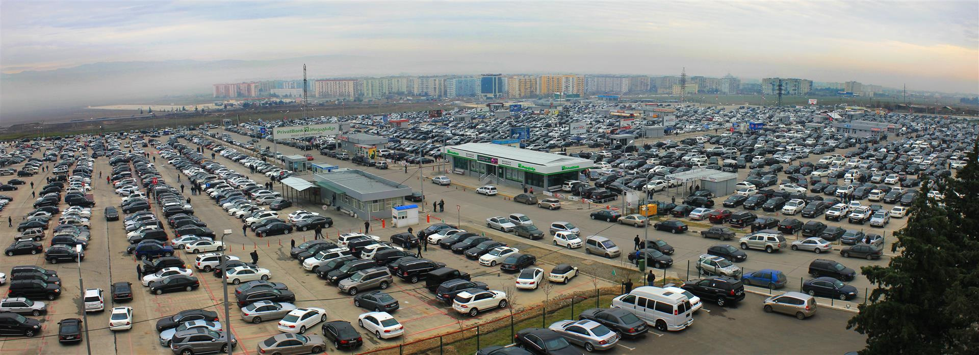 Рынок автопапа в Грузии
