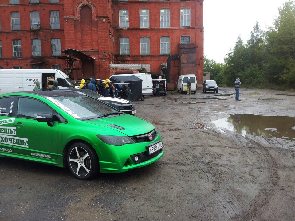 Зеленка в кино! — Honda Civic 4D (8G), 1,8 л, 2010 года | просто так ...