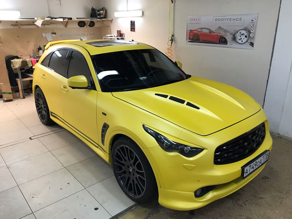 Infiniti fx37 РІ РїР»РµРЅРєРµ