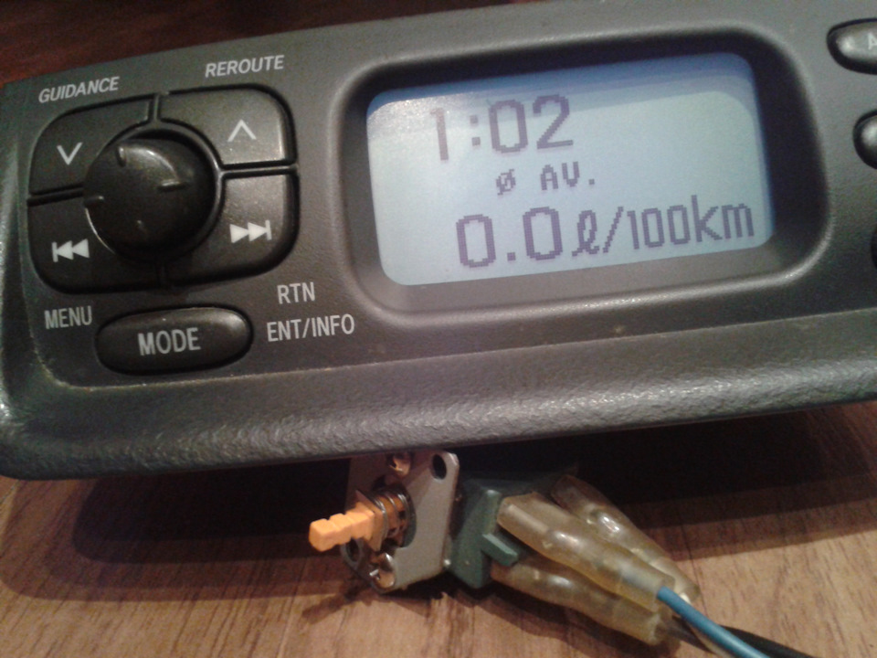 Бортовой компьютер от Yaris в Vitz… все не так сложно — Toyota Vitz (10 ...