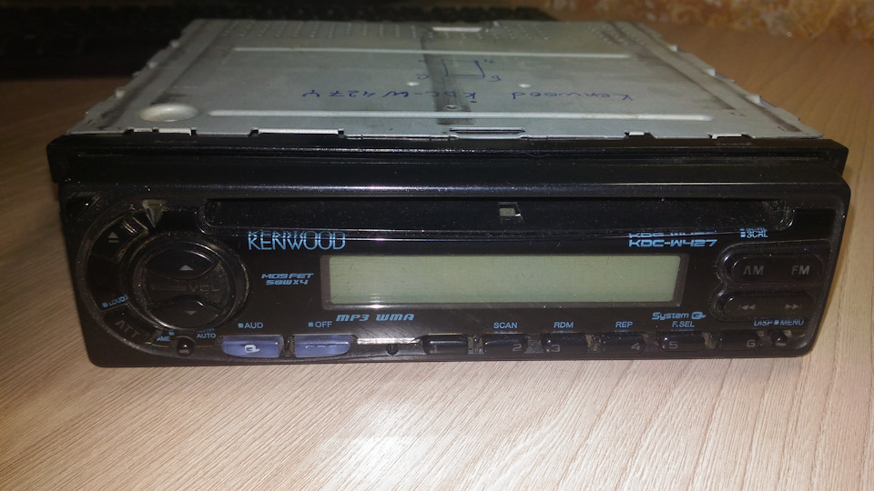 AUX в магнитолу Kenwood kdc-w427, продолжение еще несколько фотографий ...