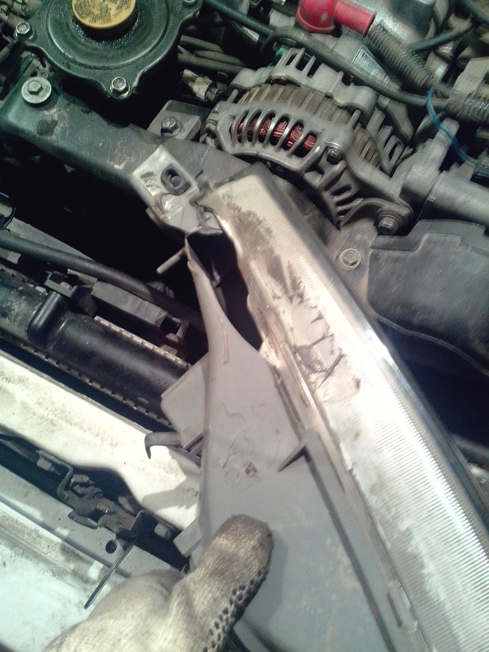 Подлянка от предыдущего владельца. — Subaru Impreza (GC/GF), 1,5 л ...