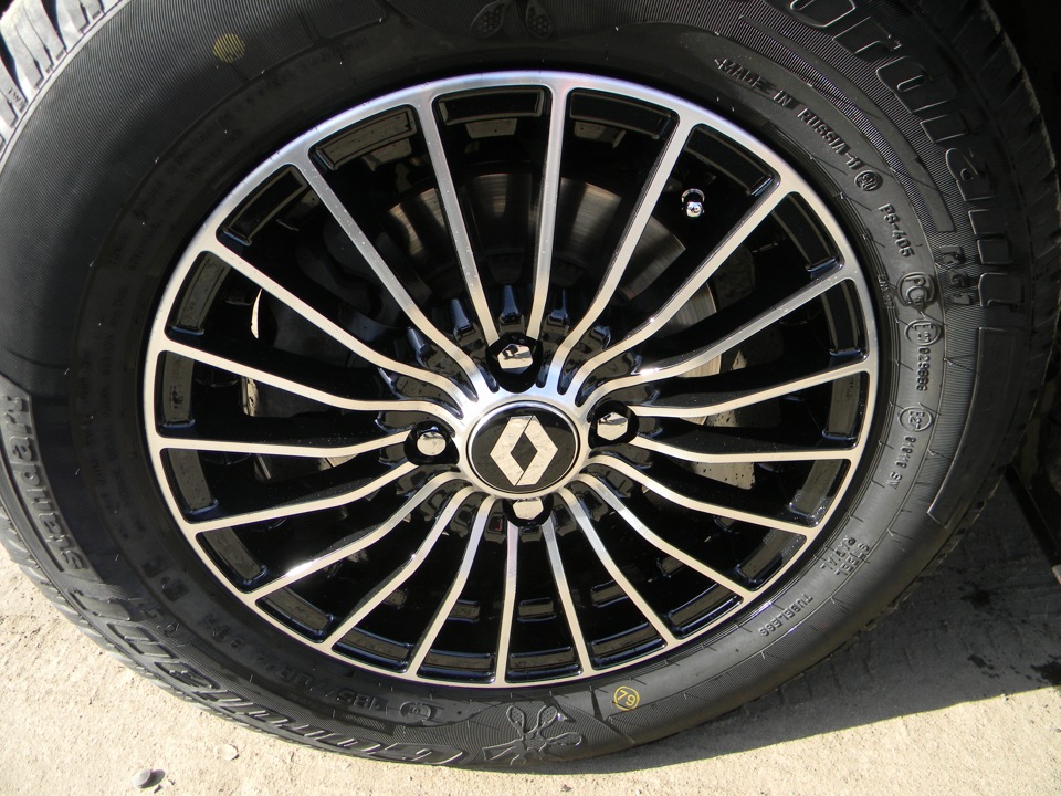 Диски — Renault Logan (1G), 1,4 л, 2011 года | шины | DRIVE2