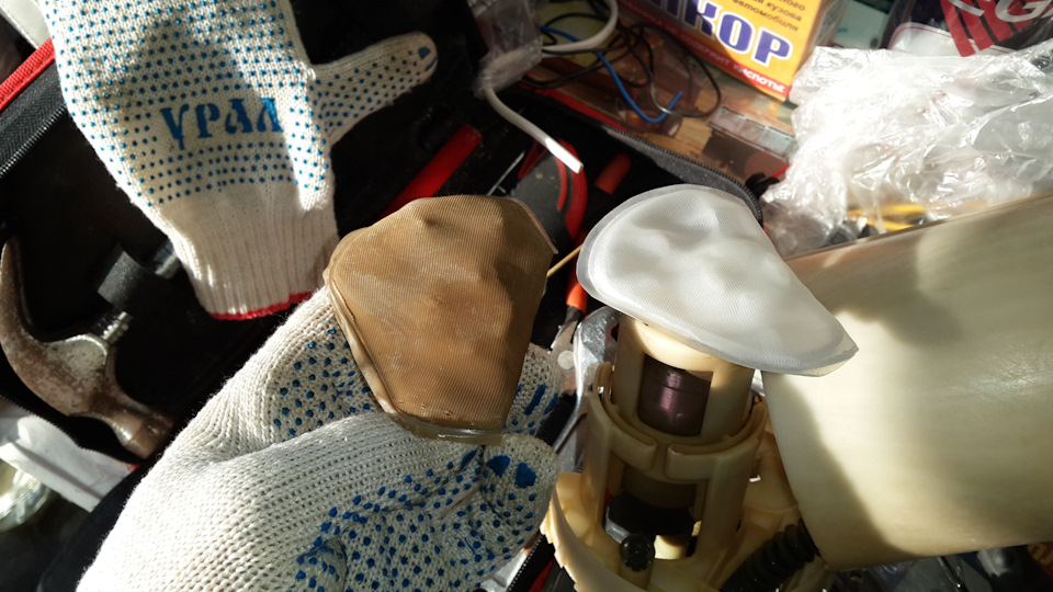 Заменил сеточку в бензобаке и топливный фильтр — KIA Spectra, 1,6 л ...