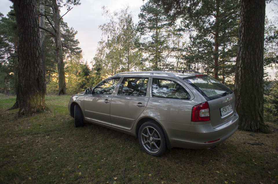Переход на достойный размер. — Skoda Octavia Combi A5 Mk2, 1,4 л, 2012 ...