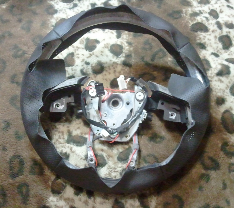 оплётка на руле — Hyundai Solaris (1G)