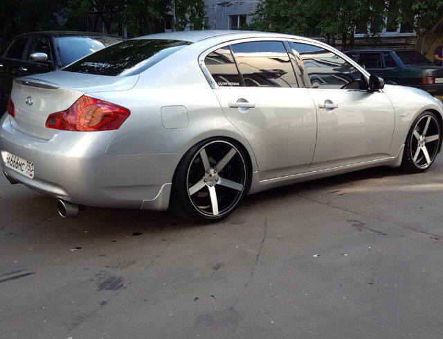 Пружины занижение infiniti g25