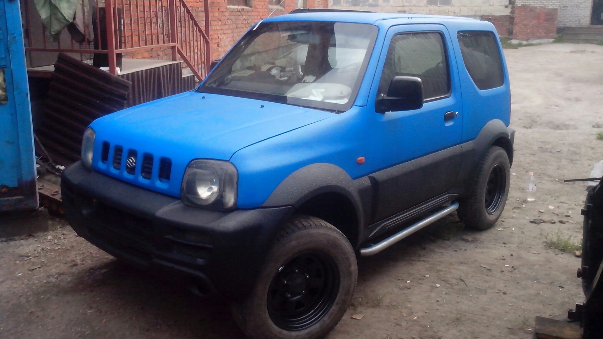 Suzuki Jimny 1.3 бензиновый 2001 | 1.3 turbo project на DRIVE2