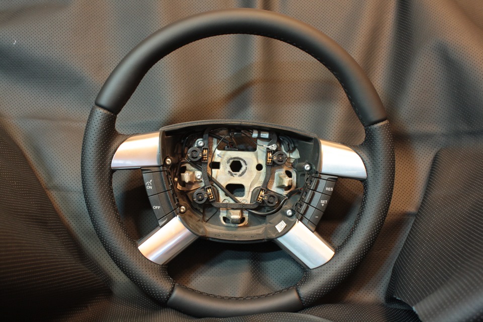 Focus 2 — теперь руль с перфорацией — Безумный Тони на DRIVE2