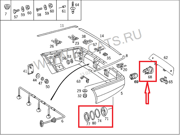 Не работают парктроники w140