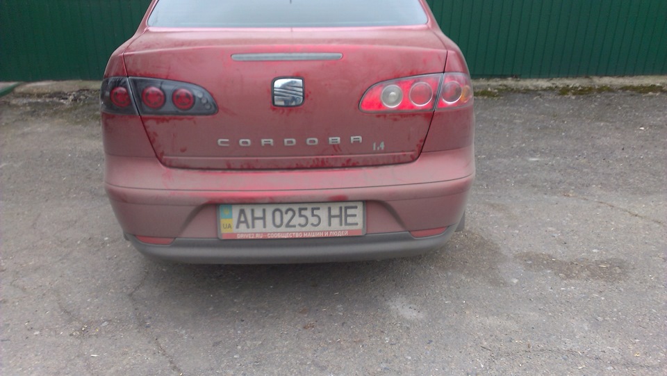 Дополнение, фото по бамперам. - SEAT Cordoba (Mk I), 1,4 л, 1999 года кузовной р