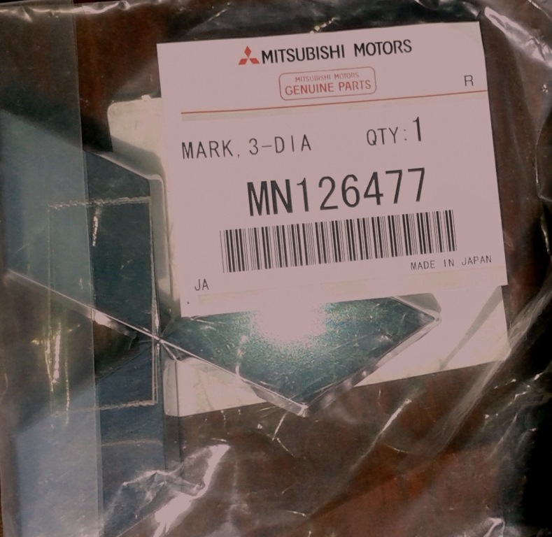 Купил эмблему на крышку багажника — Mitsubishi Lancer IX, 1,6 л, 2004 ...