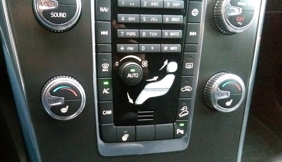 установлена кнопка CAM — Volvo XC60 (1G)
