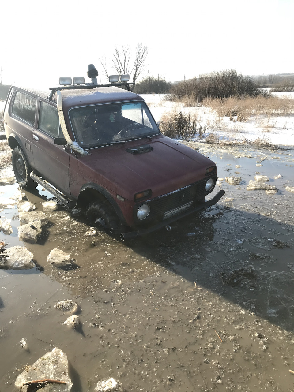 Печаль-беда с передком или трактора ниву ломают! — Lada 4x4 3D, 1,7 л, 1995  года | поломка | DRIVE2