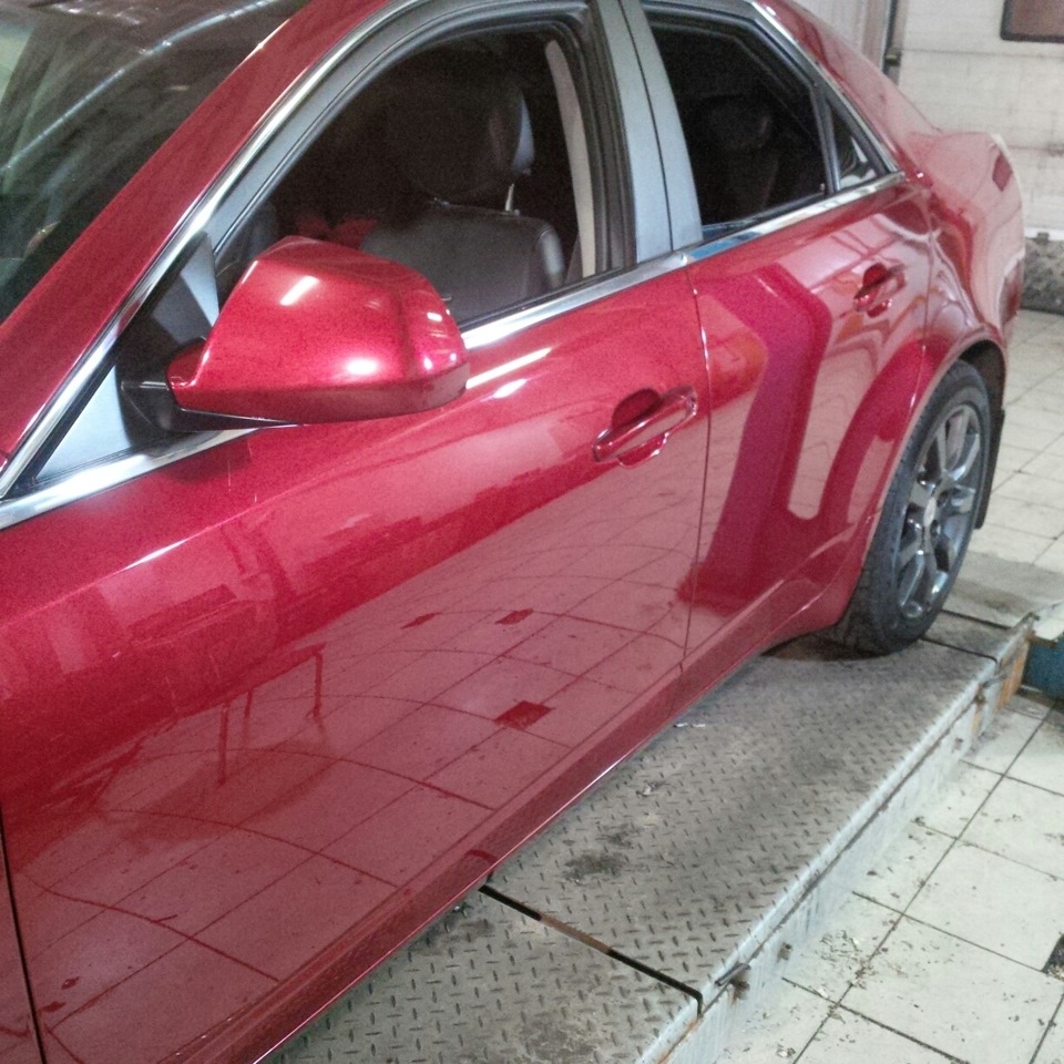 Фото в бортжурнале Cadillac CTS (2G)