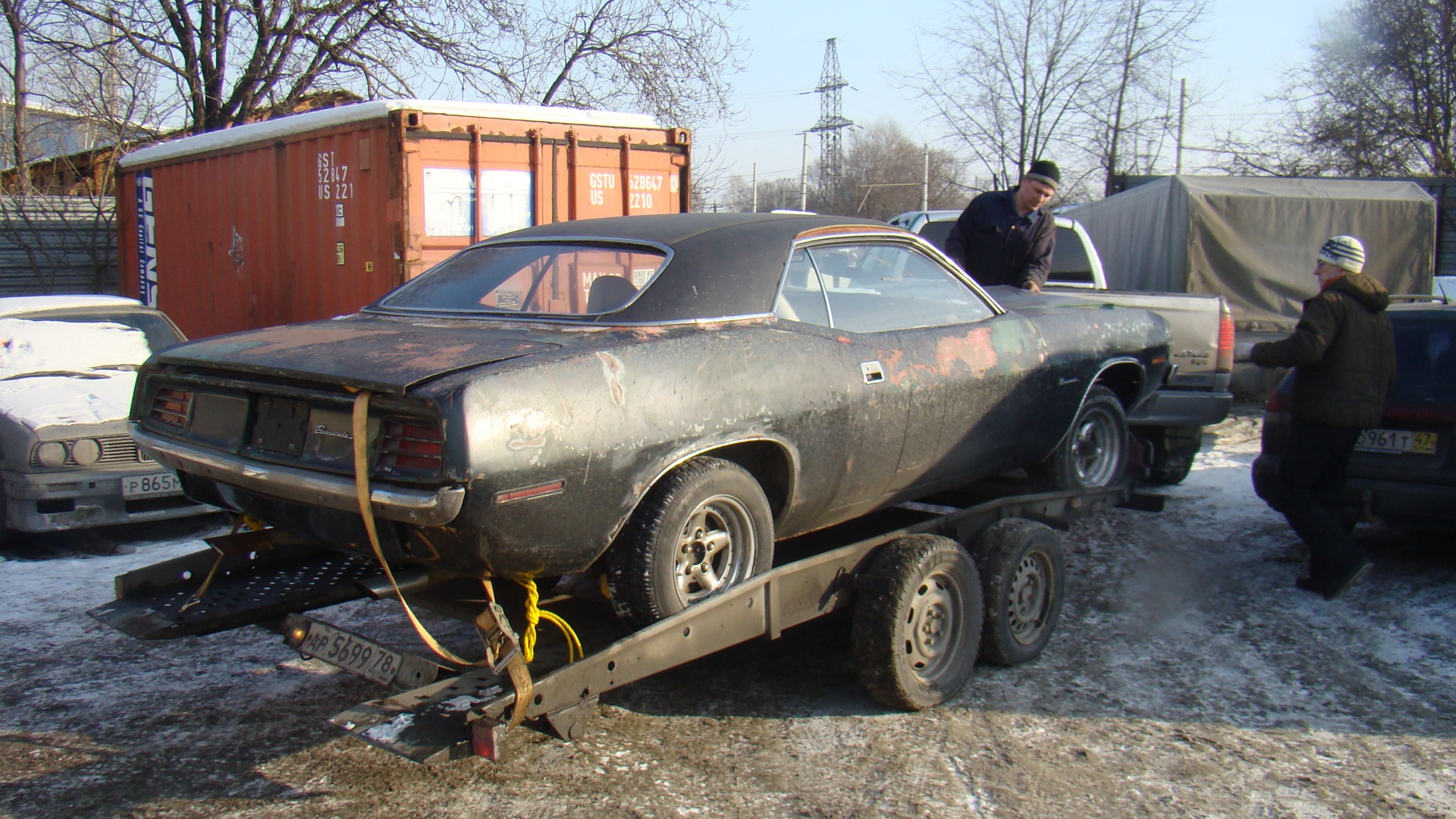 Plymouth Barracuda 5.6 бензиновый 1970 | Bad Ass Cuda на DRIVE2