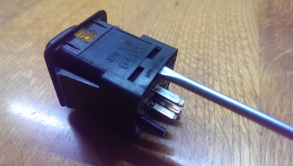 Устройство кнопки, замена лампочки на светодиод — ЗАЗ 1102, 1,2 л, 2001 ...