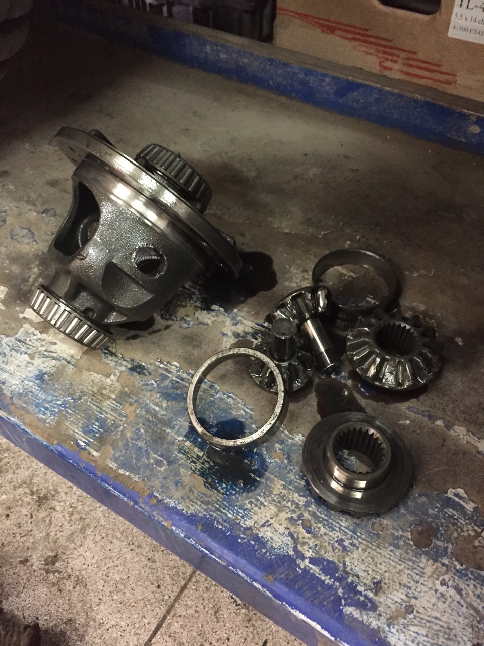 палец дифференциала — Land Rover Defender, 2,4 л, 2008 года | поломка ...