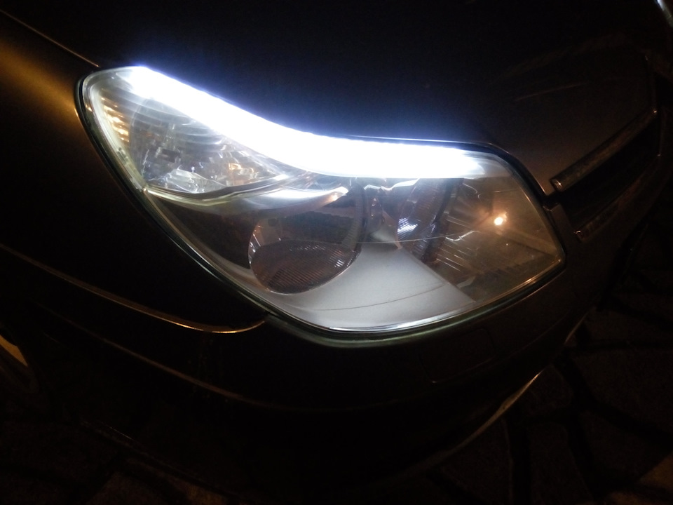 фото со светодиодами — Citroen C5 (1G), 1,8 л, 2007 года | аксессуары ...