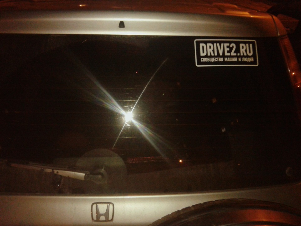 Наклеечки! — Honda CR-V (RD1/RD2), 2 л, 1997 года | аксессуары | DRIVE2