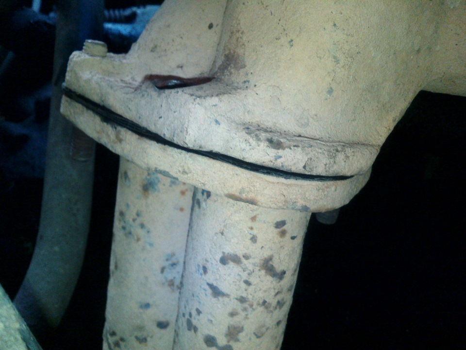 Замена прокладки приемной трубы! — Lada Baltic, 1,3 л, 1999 года ...