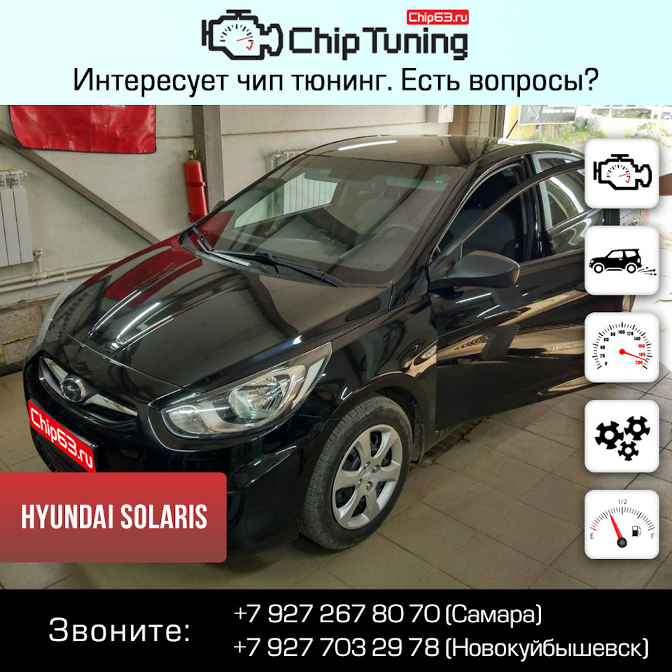 Hyundai Solaris — Chip63.ru на DRIVE2