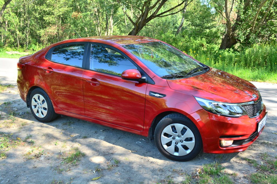 Фото машины kia rio